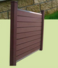 120x120mm Plastic Wood Fence Post Waterproof Garden WPC Fence 