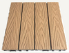 300x300mm outdoor floor tiles Co-extrusion WPC deck tiles