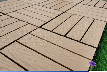 Wood Composite Deck Tile