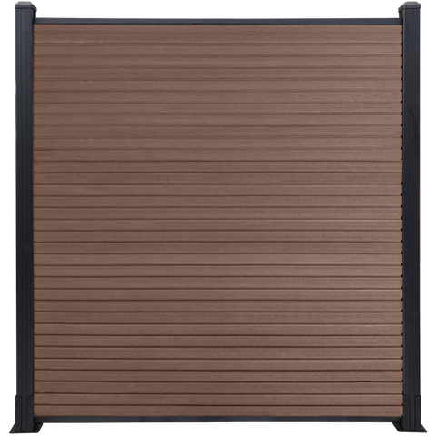 Wpc Fence Fence Panel Grille 220*26 Square Courtyard Windproof And Solid Manufacturer Specializing in The Production of
