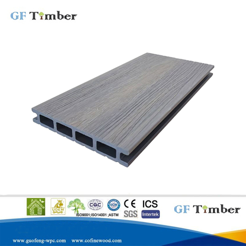 Solid Wood Grain Outdoor Co-extruded Wood-plastic Composite Decking