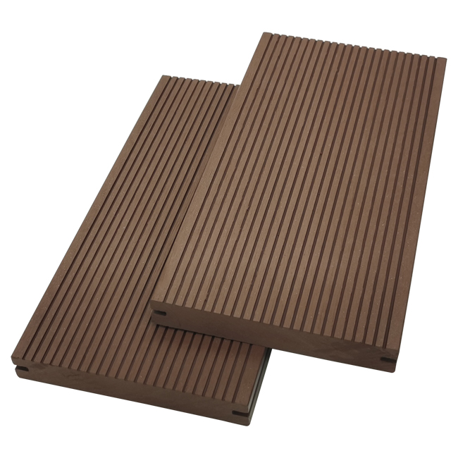 23x150mm WPC Composite Decking Boards For Outdoor Floor Covering Factory 