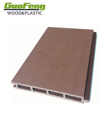 21 ×169mm Outdoor Wood Plastic Composite Decorative Wall Cladding Panel
