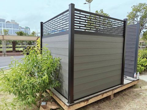 New Design Outdoor Privacy Eco-Friendly Waterproof Fence Board