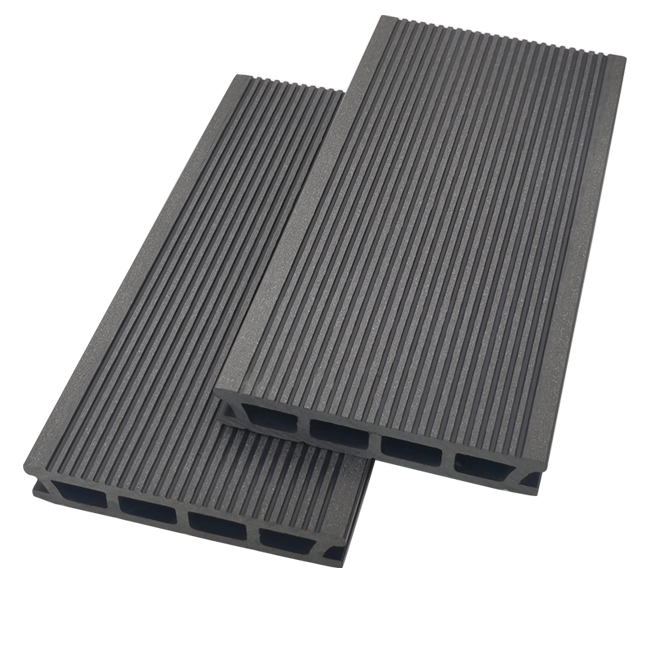 26x146mm Swimming Pool Flooring ECO WPC Terrace Decking composite black decking