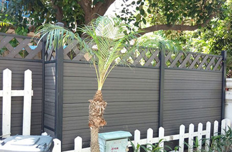 Waterproof Wood-plastic Fence for Gardens