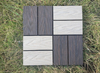 30*30 cm DIY outdoor wood plastic floor tiles can be installed independently engineering flooring