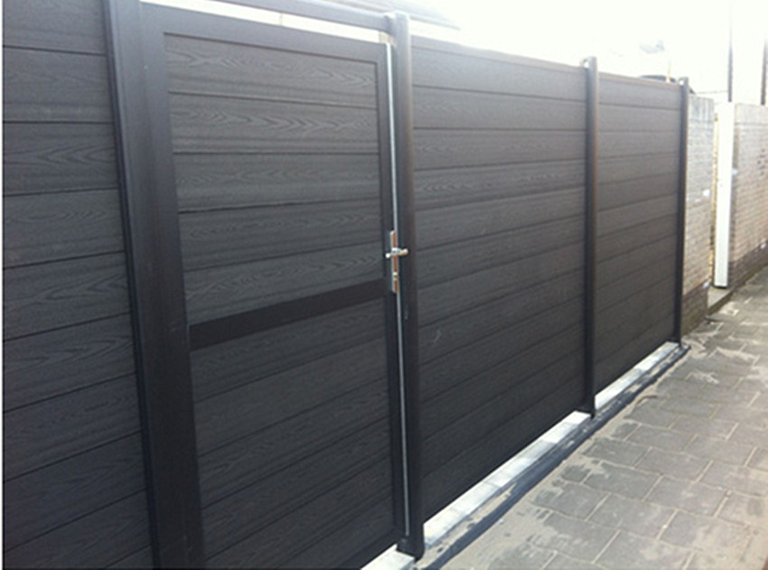 Garden Windproof And Waterproof Wood-plastic Fence